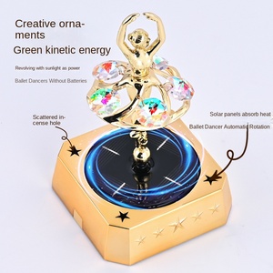 Nuovo Profumatore per Auto a Forma di Ballerina, Ornamento Rotante in Plastica per Aromaterapia, Decorazione Interna per Console - Product Image 1