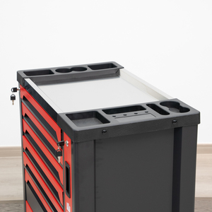 रोलिंग ट्रॉली मॉड्यूलर यांत्रिक उपकरण के साथ भारी शुल्क स्टील धातु भंडारण वर्कबेंच गैरेज कार्यशाला उपयोग के लिए दराज - Product Image 2