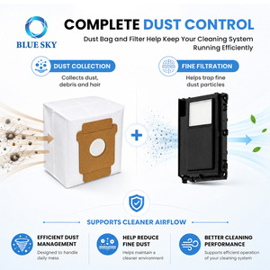 Kit de pièces de rechange pour robot aspirateur 415X compatible avec les robots aspirateurs IRobots Roombas 415X / Plus 415 Combo - Product Image 6