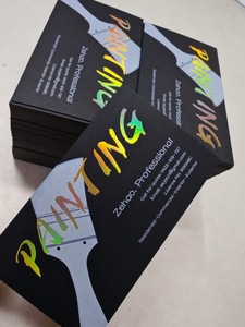 นามบัตรฟอยล์แบบกำหนดเอง กระดาษคอตตอน กระดาษแข็ง ปั๊มนูน โลโก้หรูหรา สำหรับสร้างแบรนด์องค์กร - Product Image 3
