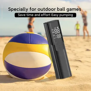 Newo 15PSI Batterie betriebene tragbare elektrische Kugel pumpe Smart Mini Auto Stop Ball pumpe für Basketball ,Volleyball