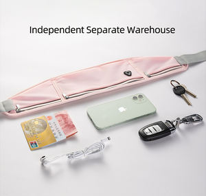 Custom Logo Factory Wholesale Outdoor Sports Running Gym Waterproof Breathable Canvas Fanny Pack Waist Bags - Product Image 6