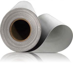 แผ่นพลาสติก TPO สีขาวกันน้ำแผ่นพลาสติกความหนาของ45mil-80mil พร้อมกาวในตัวสำหรับหลังคาสินค้ามาใหม่ - Product Image 2