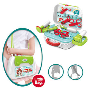 Kit de <span class=keywords><strong>docteur</strong></span> pour enfants, ensemble de jouets médicaux pour jouer à faire semblant, avec jeu de rôle de <span class=keywords><strong>docteur</strong></span> et mallette de transport - Product Image 4