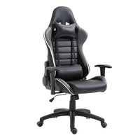 Precio Ddp Silla Electrica Gamer Minorista Sillas De Acero Ergonómico Rgb Luces Silla para juegos con reposapiés para volante LED