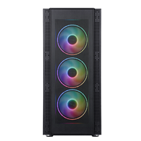 SAMA — boîtier pour ordinateur fixe de jeu, tour de PC à maille métallique, pour ordinateur fixe, ATX, usb 3.0, nouveau design