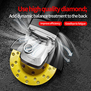 ماسية ، مطحنة زوايا ، ماسية ، حجر إسمنتي ، جدار خرساني ، شمع - Product Image 5