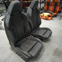 Sièges baquet sport pour BMW F30 F80 F10 M3 M5 X3, amélioration personnalisable, revêtement en cuir, intérieur en éponge, accessoires de voiture