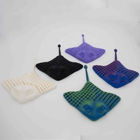 Animal aquatique imprimé en 3D - Jouet bionique raie manta, jouet de décoration de bureau en relief, créature marine flexible, cadeaux pour tous