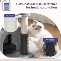 Tour d'escalade tout-en-un pour chats d'intérieur, vente en gros, OEM, logo personnalisé, marque privée, fournisseur d'articles pour animaux, commande en gros, MOQ