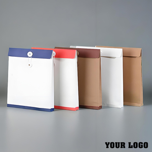 Bán buôn biểu tượng tùy chỉnh nhãn sinh thái thân thiện có thể tái chế vận chuyển bưu phẩm bưu phẩm bưu kiện phong bì nâu kraft giấy gửi thư túi cho quần áo - Product Image 6