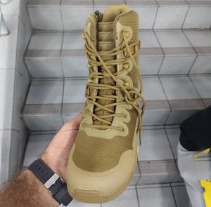 TSB4 Coyote Brown Summer Breathable Light Weight Tactical <b>Boots</b> <b>Hiking</b> Shoes Sneakers - Product Image 2