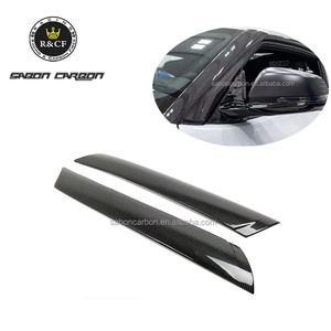 Molduras de Pilar A de Fibra de Carbono Seca de Alta Calidad para <span class=keywords><strong>Toyota</strong></span> GR <span class=keywords><strong>Supra</strong></span> MK5 A90 A91 2019 en Adelante - Product Image 1