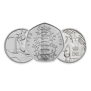 Moneta Antica Personalizzata 2009 Kew <span class=keywords><strong>Gardens</strong></span> 50p, Moneta Rara in Zinco e Plastica con Logo Stampato, Souvenir in Metallo - Product Image 5