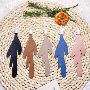 Marcapáginas de cuero PU para derrames de café, marca de <span class=keywords><strong>libro</strong></span> de resina ABS única, marcapáginas 3D <span class=keywords><strong>Boba</strong></span> derramado, marcapáginas de regalo, accesorios para amantes de los libros - Product Image 6