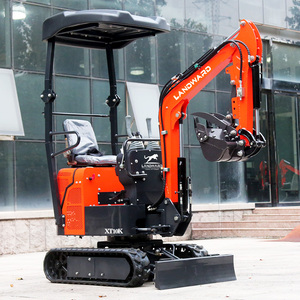 Mini-excavatrice sur chenilles de 1 tonne, neuve ou d'occasion, avec moteur CE 5 EPA, pompe à moteur intégré, engrenage multifonction, faible entretien - Product Image 1