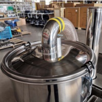 Aspirateur industriel à impulsions 380V 100L avec filtres HEPA, idéal pour la fabrication des métaux - Nouveau modèle très demandé