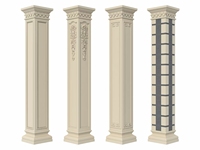 Offre Spéciale : Moule en plastique ABS pour colonnes romaines décoratives rondes et carrées – Créez des piliers élégants facilement pour votre maison