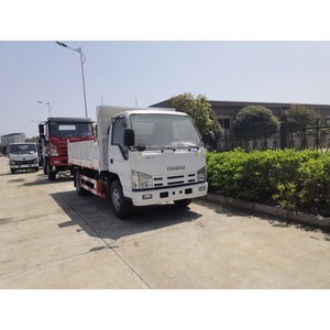 <span class=keywords><strong>Camion</strong></span> à <span class=keywords><strong>benne</strong></span> basculante <span class=keywords><strong>Isuzu</strong></span> d'<span class=keywords><strong>occasion</strong></span> de 5 tonnes, transmission 4x2, moteur 4KH1, norme d'émission Euro 3, bon état, adapté au transport d'engins de chantier - Product Image 5