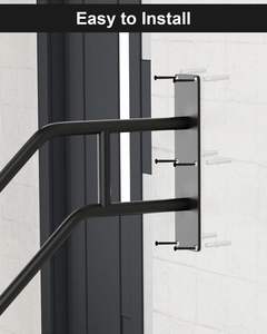 ราวจับโลหะติดผนังที่ทันสมัยสำหรับใช้ในบ้านกลางแจ้งราวบันได1-3ขั้นสำหรับผู้สูงอายุผู้พิการหญิงตั้งครรภ์อพาร์ตเมนต์ - Product Image 6