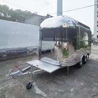 Nouvelle conception de kiosque à café mobile, camion de restauration rapide, nouvelle remorque alimentaire à vendre près de chez moi