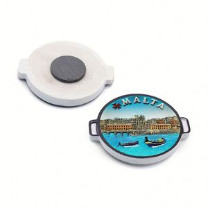 Custom Your Own 3D Flip Flops <b>Fridge</b> Magnets Holiday Souvenir of Malta - Product Image 2