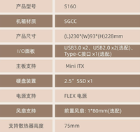 BAOYU S160 Adalah Casing ITX Ultra-mini yang Mendukung Pemasangan VESA.