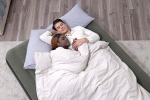 Bestway 6716S Tritech Air <strong>Mattress</strong> <strong>Queen</strong> with Rechargeable Pump 2.03m X 1.52m X 25cm Hospital &amp; Bedroom Use 300kg Capacity - Product Image 2
