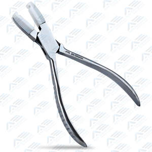 Herramienta óptica para óptico Alicates multiusos de acero inoxidable para montura de anteojos con mordaza de nailon Alicates de punta plana OEM personalizables - Product Image 2