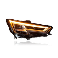 Kit de phares LED KGKB, version améliorée haut de gamme, 6000K DRL, lentille de projecteur, Plug & Play pour Audi A4 A4L S4 B9 2017-2019