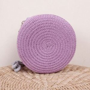 Sacs à main pour femmes, nouveaux styles, sac à main femme à bas prix en paille, avec détails en tissu noir croisé, pour <span class=keywords><strong>la</strong></span> plage, couleur beige clair - Product Image 3