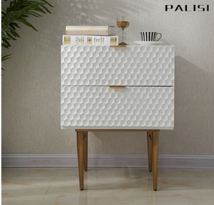 Beautiful Modern <strong>Minimalist</strong> Solid Wood Bedroom Nightstand Wholesale Delicate Luxury <strong>Bedside</strong> <strong>Table</strong> with Drawer Home Furniture - Product Image 5