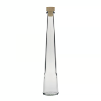 Bouteille en verre de 200 ml Dama Ovale