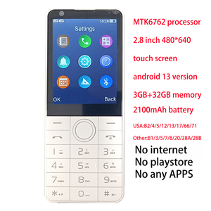 Teclado Android 4g para teléfono, sin cámara, <span class=keywords><strong>Internet</strong></span>, sin aplicaciones, elimina la Playstore, solo habla y texto, teclado 4G, teléfono Android - Product Image 2