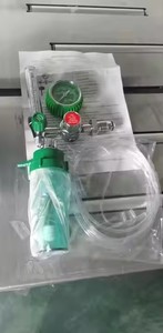 Regulador <span class=keywords><strong>de</strong></span> Oxígeno Médico con Flujómetro y Botella Humidificadora para Hospital y Cuidado en el Hogar - Product Image 6