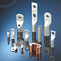 Cosses de câble de type SC en cuivre étamé personnalisées 16mm2-300mm2 Bornes de câble à sertir 25mm2 35mm2 50mm2 95mm2 Connecteurs