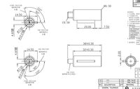 Amortisseur rotatif en acier inoxydable avec amortissement hydraulique de précision pour couvercle d'évier de cuisine et couvercle de boîte à outils, fermeture douce
