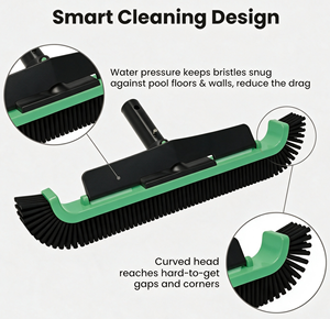 Brosse longue à embout sphérique avec manche en aluminium et planche Ez <span class=keywords><strong>Folw</strong></span> - Product Image 2