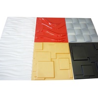 Eco Papier Peint 3D 4D 5D Panneaux Muraux Design Texturé Panneau Blanc Mat Laminas 3D Par Contre Papel De Parede