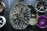 Jantes en alliage forgé chromé rose or SW Custom 22x10.5 5x114.3 toutes tailles compatibles avec Lexus Porsche Nouveau MOQ 4