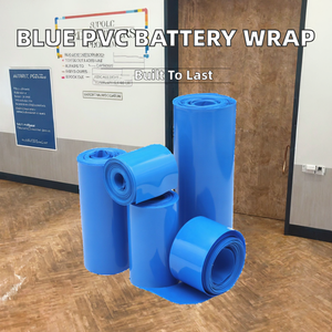 Tubo de Aislamiento Termocontraíble de PVC Azul de Alta Temperatura, Cumple con ROHS, de 125-160 mm de Ancho, para Baterías 18650/21700/32700, Marca TONY - Product Image 2