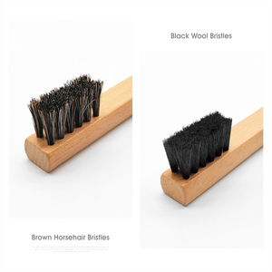 Brosse d'<span class=keywords><strong>escalade</strong></span> en hêtre 15-20 cm pour le nettoyage et le dépoussiérage, avec manche naturel, pour canapé et lit - Product Image 6