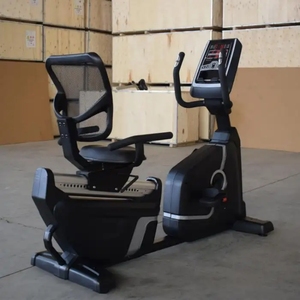 Attrezzatura per il Fitness da palestra bici da allenamento per esercizi bici reclinabile a controllo magnetico orizzontale - Product Image 2