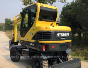 <span class=keywords><strong>Hyundai</strong></span> 60W-9 usato escavatore a ruote corea Mini escavatore 5.5 tonnellate <span class=keywords><strong>Hyundai</strong></span> 60W-9 60W-7 originale escavatore di seconda mano per la vendita - Product Image 3
