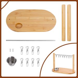 Estante de exhibición de tocino, soporte de tocino con tocino que sirve disidencias, soporte de tocino exquisito suspendido - Product Image 6