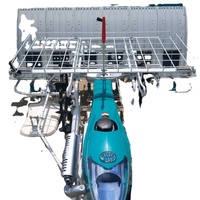 Transplanteurs de riz Wubota, machine à semer le riz, transplanteur de riz de type marche, transplanteur à 4 et 6 rangs