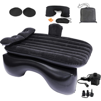 Matelas auto-gonflant lit gonflable de voiture fendu lit de voyage dans le matelas de voiture siège de lit de voiture matelas d'air