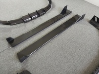 Pour Porsche 992 911 4S Edition fibre de carbone diffuseur avant arrière jupe latérale Kit de carrosserie pour la mise à niveau de Modification du modèle X