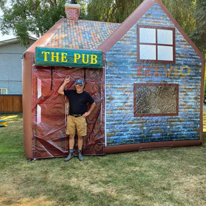 Fête commerciale Portable Blow up Pub House Pub Bar Bar Irlandais Gonflable Pub Tente Backyard Parties <span class=keywords><strong>Location</strong></span> d'événements - Product Image 2