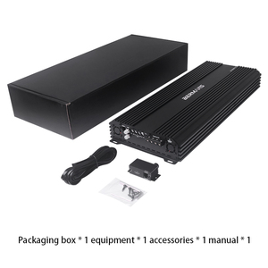 Big Power18000Wrms Class D 1 Brazilian Style MonoBlock <strong>Car</strong> <strong>Amplifier</strong> Equipped with Wired Remote for <strong>Car</strong> Audio - Product Image 6